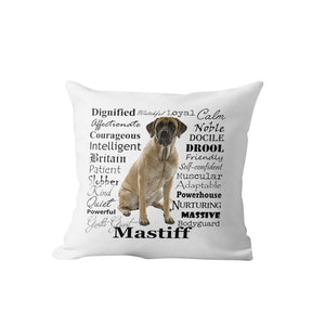 Why I Love My Collie Cushion Cover-Home Decor-Cushion Cover, Dogs, Home Decor, Rough Collie-One Size-Mastiff-20