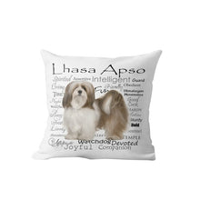 Load image into Gallery viewer, Why I Love My Doggo Cushion Covers-Home Decor-Cushion Cover, Dogs, Home Decor-One Size-Lhasa Apso-19