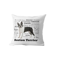 Load image into Gallery viewer, Why I Love My Doggo Cushion Covers-Home Decor-Cushion Cover, Dogs, Home Decor-One Size-Boston Terrier-7