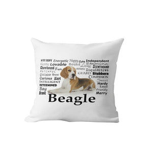 Why I Love My Collie Cushion Cover-Home Decor-Cushion Cover, Dogs, Home Decor, Rough Collie-One Size-Beagle-5