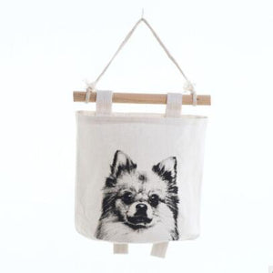 Doggo Love Multipurpose Door or Wall Hanging Storage Pouches-Home Decor-Bathroom Decor, Dogs, Home Decor-Chihuahua-3