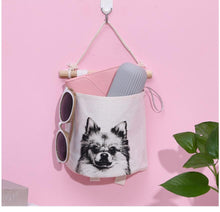 Load image into Gallery viewer, Border Collie Love Multipurpose Door or Wall Hanging Storage Pouch-Home Decor-Bathroom Decor, Border Collie, Dogs, Home Decor-7