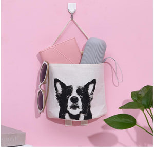 Chihuahua Love Multipurpose Door or Wall Hanging Storage Pouch-Home Decor-Bathroom Decor, Chihuahua, Dogs, Home Decor-9