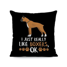 Load image into Gallery viewer, I Just Really Like Corgis OK Cushion Covers-Cushion Cover-Corgi, Cushion Cover, Dogs, Home Decor-One Size-Boxer-6