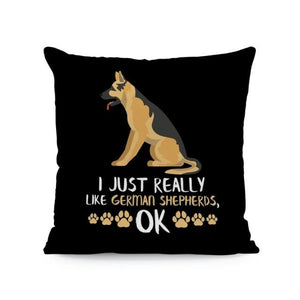 I Just Really Like Corgis OK Cushion Covers-Cushion Cover-Corgi, Cushion Cover, Dogs, Home Decor-One Size-German Shepherd-9