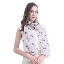 Load image into Gallery viewer, Infinite Basset Hound Love Womens Scarves-Accessories-Accessories, Basset Hound, Dogs, Scarf-9