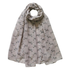 Load image into Gallery viewer, Infinite Staffordshire Bull Terrier Love Womens Scarves-Accessories-Accessories, Dogs, Scarf, Staffordshire Bull Terrier-Beige-2