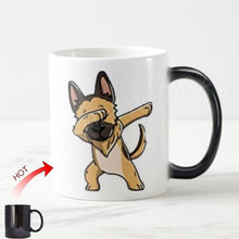 Load image into Gallery viewer, Color Changing German Shepherd Coffee Mug-Mug-Dogs, German Shepherd, Mugs-3