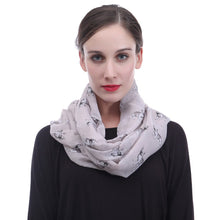 Load image into Gallery viewer, I Love French Bulldogs Infinity Loop Scarves-Accessories-Accessories, Dogs, French Bulldog, Scarf-10