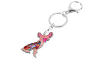 Load image into Gallery viewer, Beautiful Chinese Crested Love Enamel Keychains-Accessories-Accessories, Chinese Crested, Dogs, Keychain-10