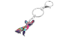 Load image into Gallery viewer, Beautiful Chinese Crested Love Enamel Keychains-Accessories-Accessories, Chinese Crested, Dogs, Keychain-9