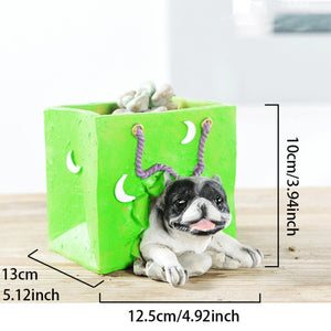 Cutest Puppy Love Succulent Flower Pots - Series 2-Home Decor-Dogs, Flower Pot, Home Decor-French Bulldog-2