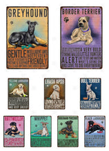 Load image into Gallery viewer, Why I Love My Doggo Tin Poster - Series 1-Sign Board-Dogs, Home Decor, Sign Board-1