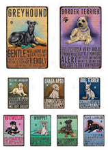 Load image into Gallery viewer, Why I Love My Old English Sheepdog Tin Poster - Series 1-Sign Board-Dogs, Home Decor, Old English Sheepdog, Sign Board-3