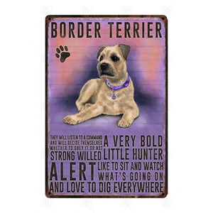 Why I Love My Greyhound Tin Poster - Series 1-Sign Board-Dogs, Greyhound, Home Decor, Sign Board, Whippet-Border Terrier-5