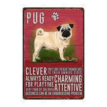 Load image into Gallery viewer, Why I Love My Old English Sheepdog Tin Poster - Series 1-Sign Board-Dogs, Home Decor, Old English Sheepdog, Sign Board-Pug-23