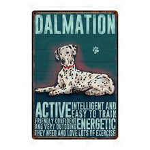 Load image into Gallery viewer, Why I Love My Doggo Tin Poster - Series 1-Sign Board-Dogs, Home Decor, Sign Board-Dalmatian-9