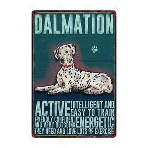 Why I Love My Doggo Tin Poster - Series 1-Sign Board-Dogs, Home Decor, Sign Board-Dalmatian-9