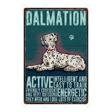 Load image into Gallery viewer, Why I Love My Old English Sheepdog Tin Poster - Series 1-Sign Board-Dogs, Home Decor, Old English Sheepdog, Sign Board-Dalmatian-11