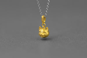Shiba Inu Love Silver Pendant and Necklace-Dog Themed Jewellery-Dogs, Jewellery, Necklace, Pendant, Shiba Inu-5