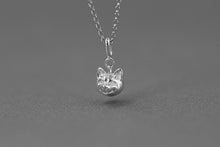 Load image into Gallery viewer, Shiba Inu Love Silver Pendant and Necklace-Dog Themed Jewellery-Dogs, Jewellery, Necklace, Pendant, Shiba Inu-6