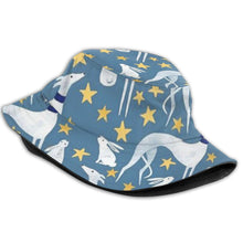 Load image into Gallery viewer, Greyhounds and Stars Love Bucket Hat-Accessories-Accessories, Dogs, Greyhound, Hat-3