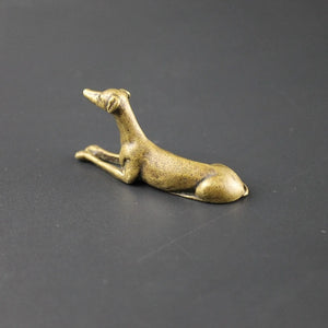 Greyhound Love Mini Brass Figurine-Home Decor-Dogs, Figurines, Greyhound, Home Decor, Whippet-8