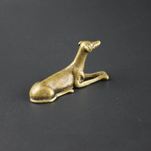 Load image into Gallery viewer, Greyhound Love Mini Brass Figurine-Home Decor-Dogs, Figurines, Greyhound, Home Decor, Whippet-9