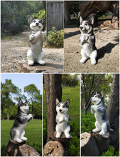 Load image into Gallery viewer, Namaste Husky Garden Statue-Home Decor-Dogs, Home Decor, Siberian Husky, Statue-2