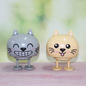 Stick Figure Shiba Inu and Friends Mini Bobbleheads-Car Accessories-Bobbleheads, Car Accessories, Dogs, Shiba Inu-2