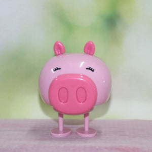 Stick Figure Shiba Inu and Friends Mini Bobbleheads-Car Accessories-Bobbleheads, Car Accessories, Dogs, Shiba Inu-Pig-6