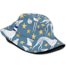 Load image into Gallery viewer, Greyhounds and Stars Love Bucket Hat-Accessories-Accessories, Dogs, Greyhound, Hat-8