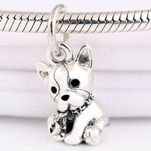 Load image into Gallery viewer, French Bulldog Love Silver Pendant-Dog Themed Jewellery-Boston Terrier, Dogs, Jewellery, Pendant-1