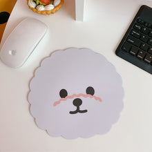 Load image into Gallery viewer, Cutest  Brown Doodle Love Mousepad-Accessories-Accessories, Dogs, Doodle, Goldendoodle, Home Decor, Mouse Pad, Toy Poodle-Bichon Frise-7