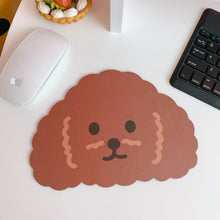 Load image into Gallery viewer, Cutest  Brown Doodle Love Mousepad-Accessories-Accessories, Dogs, Doodle, Goldendoodle, Home Decor, Mouse Pad, Toy Poodle-9