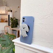 Load image into Gallery viewer, Doodle Love iPhone Case and Tabletop Stand-Cell Phone Accessories-Accessories, Dogs, Doodle, Goldendoodle, iPhone Case, Toy Poodle-5
