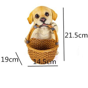 Helpful Doggos Multipurpose Organiser Ornaments-Home Decor-Bathroom Decor, Dogs, Home Decor, Statue-13