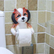 Load image into Gallery viewer, Shih Tzu Princess Toilet Roll Holder-Home Decor-Bathroom Decor, Dogs, Home Decor, Shih Tzu-6