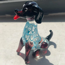 Load image into Gallery viewer, Black Labrador Love Handmade Glass Figurine-Home Decor-Black Labrador, Dogs, Figurines, Home Decor, Labrador-5