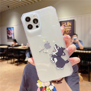 Husky Love Apple iPhone Case-Cell Phone Accessories-Accessories, Dogs, iPhone Case, Siberian Husky-For iPhone 13-Husky-1