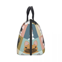 Load image into Gallery viewer, Some of the French Bulldogs I Love Shell Shaped Lunch Bag-Accessories-Accessories, Bags, Dogs, French Bulldog, Lunch Bags-4