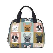 Load image into Gallery viewer, Some of the French Bulldogs I Love Shell Shaped Lunch Bag-Accessories-Accessories, Bags, Dogs, French Bulldog, Lunch Bags-8