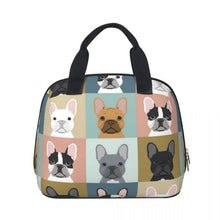 Load image into Gallery viewer, Some of the French Bulldogs I Love Shell Shaped Lunch Bag-Accessories-Accessories, Bags, Dogs, French Bulldog, Lunch Bags-10