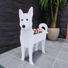 Load image into Gallery viewer, 3D Bolognese Love Small Flower Planter-Home Decor-Bolognese, Dogs, Flower Pot, Home Decor-Great Dane - White-16