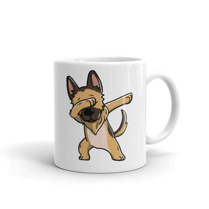 Dabbing German Shepherd Coffee Mug-Mug-Dogs, German Shepherd, Mugs-2
