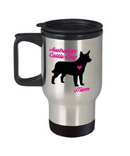 Load image into Gallery viewer, Australian Cattle Dog Mom Travel Coffee Mug-Mug-Dogs, Mugs-5