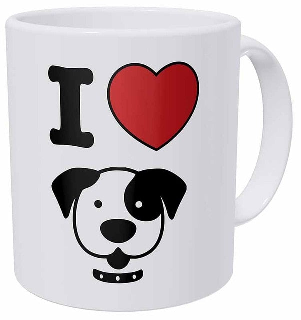 I Love My American Pit Bull Terrier Coffee Mug-Mug-American Pit Bull Terrier, Dogs, Mugs-2