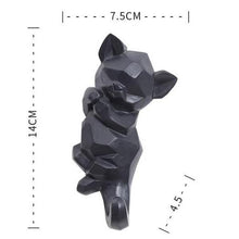Load image into Gallery viewer, Labrador Love Love 3D Wall Hook-Home Decor-Black Labrador, Dogs, Home Decor, Labrador, Wall Hooks-Chihuahua - Design 1-10