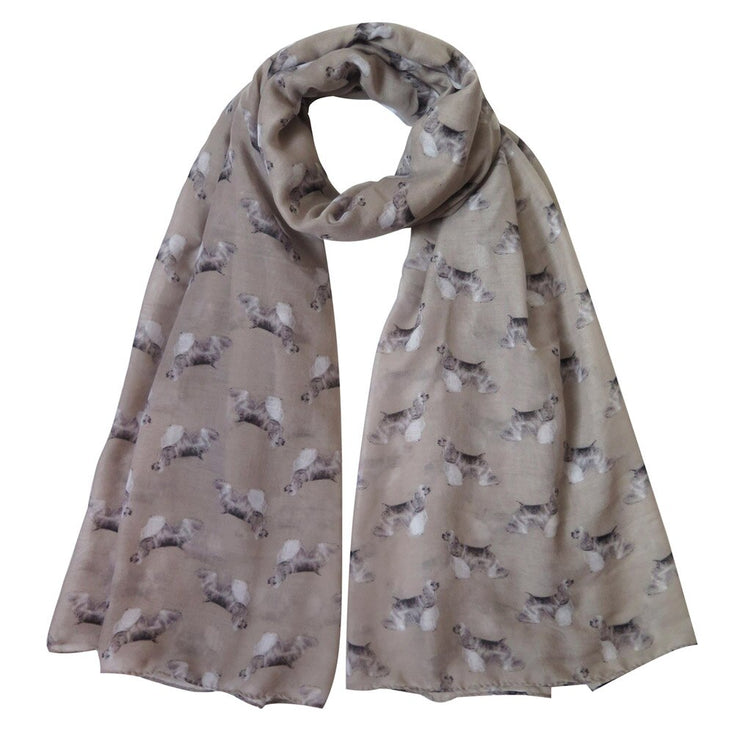 Infinite Cocker Spaniel Love Womens Scarves-Accessories-Accessories, Cocker Spaniel, Dogs, Scarf-4