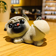 Load image into Gallery viewer, Image of a Pug bobblehead in the cutest bobble-butt Pug design